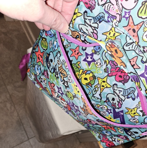 Cute! TokiDoki backpack NWT! Super cute and lots of storage! - Picture 8 of 8